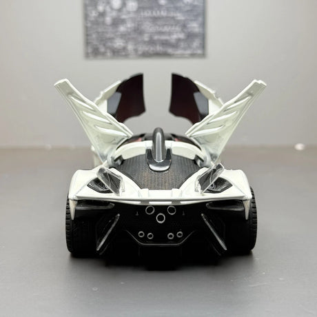 Apollo 2022 Project Evo White 1:32 – Modèle d’exposition en métal moulé sous pression