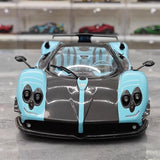 [Almost Real] 1:18 Pagani 2009 Zonda Uno Roadster blauw modelauto Die-Cast