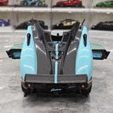 [Almost Real] 1:18 Pagani 2009 Zonda Uno Roadster blauw modelauto Die-Cast