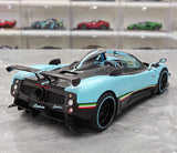 [Almost Real] 1:18 Pagani 2009 Zonda Uno Roadster blauw modelauto Die-Cast
