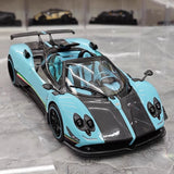 [Almost Real] 1:18 Pagani 2009 Zonda Uno Roadster blauw modelauto Die-Cast