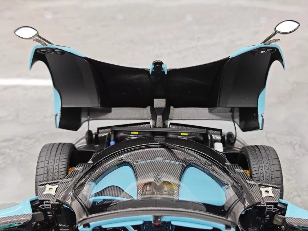 [Almost Real] 1:18 Pagani 2009 Zonda Uno Roadster blauw modelauto Die-Cast