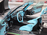 [Almost Real] 1:18 Pagani 2009 Zonda Uno Roadster blauw modelauto Die-Cast