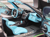 [Almost Real] 1:18 Pagani 2009 Zonda Uno Roadster blauw modelauto Die-Cast