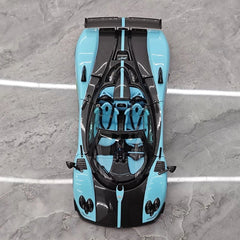 [Almost Real] 1:18 Pagani 2009 Zonda Uno Roadster blu modellino di auto Die-Cast