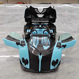 [Almost Real] 1:18 Pagani 2009 Zonda Uno Roadster blauw modelauto Die-Cast