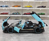 [Almost Real] 1:18 Pagani 2009 Zonda Uno Roadster blauw modelauto Die-Cast