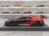 [Ares modello] 1:18 Lamborghini 2022 Aventador 2.0 Roadster Advan Livery modellino di auto resina