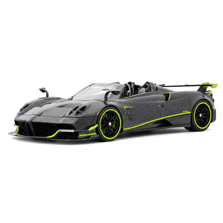 AustraLux Pagani 2019 Huayra Roadster BC Carbon Fiber Green 1:18 – Collectible Resin Model Resin