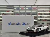 AustraLux Pagani 2019 Huayra Roadster BC White 1:18 – Collectible Resin Model Resin