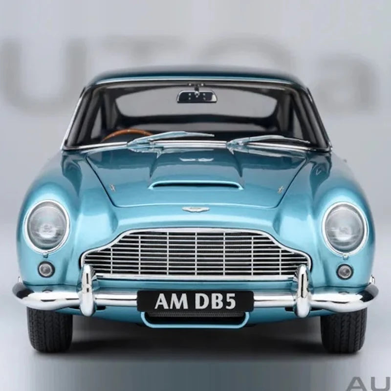 [AutoArt] 1:18 Aston Martin 1963 DB5 Blue Model Car Die-Cast