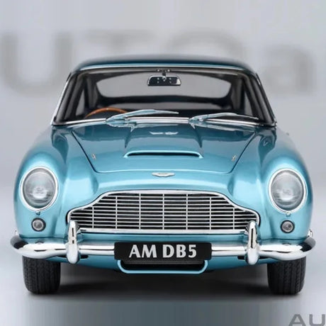 [AutoArt] 1:18 Aston Martin 1963 DB5 Blue Model Car Die-Cast
