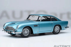 [AutoArt] 1:18 Aston Martin 1963 DB5 Blue Model Car Die-Cast