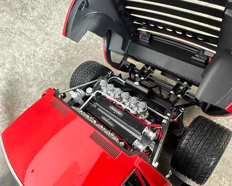 [AutoArt] 1:18 Lamborghini 1975 Miura Jota SVR Red Model Car Die-Cast