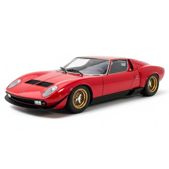 [AutoArt] 1:18 Lamborghini 1975 Miura Jota SVR Red Model Car Die-Cast