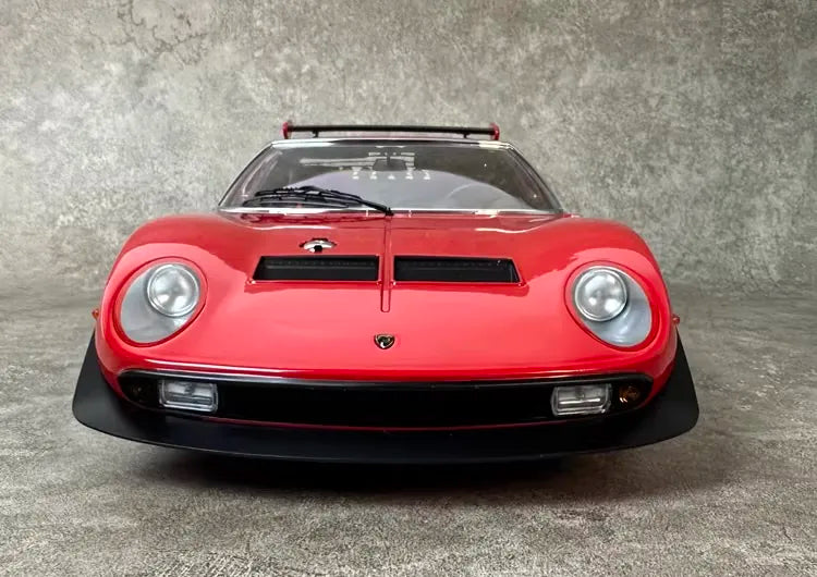 [AutoArt] 1:18 Lamborghini 1975 Miura Jota SVR Red Model Car Die-Cast