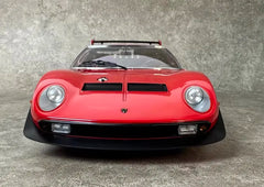 [AutoArt] 1:18 Lamborghini 1975 Miura Jota SVR Red Model Car Die-Cast