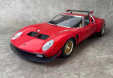 [AutoArt] 1:18 Lamborghini 1975 Miura Jota SVR Red Model Car Die-Cast