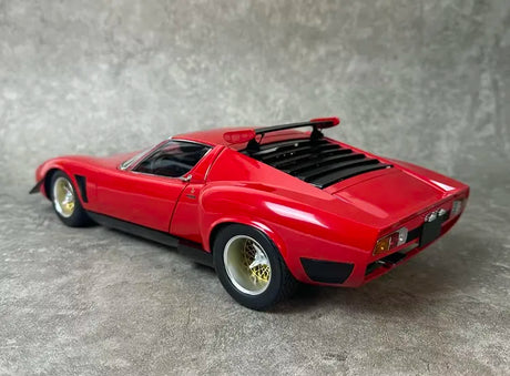 [AutoArt] 1:18 Lamborghini 1975 Miura Jota SVR Red Model Car Die-Cast