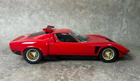 [AutoArt] 1:18 Lamborghini 1975 Miura Jota SVR Red Model Car Die-Cast