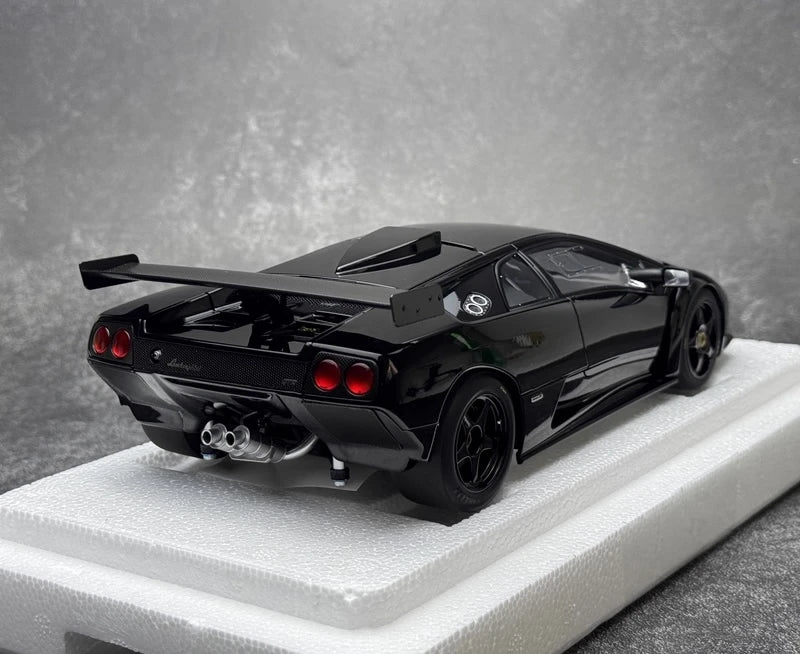 [AutoArt] 1:18 Lamborghini 2000 Diablo GTR Black Model Car Die-Cast