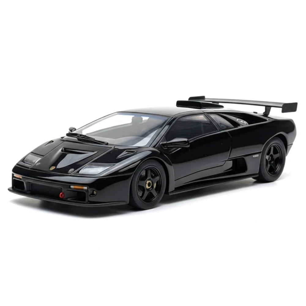 [AutoArt] 1:18 Lamborghini 2000 Diablo GTR Black Model Car Die-Cast