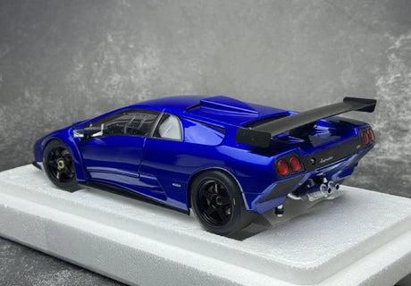 [AutoArt] 1:18 Lamborghini 2000 Diablo GTR Blue Model Car Die-Cast