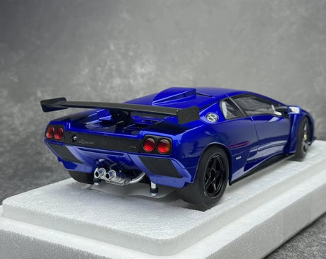 [AutoArt] 1:18 Lamborghini 2000 Diablo GTR Blue Model Car Die-Cast