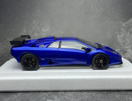 [AutoArt] 1:18 Lamborghini 2000 Diablo GTR Blue Model Car Die-Cast