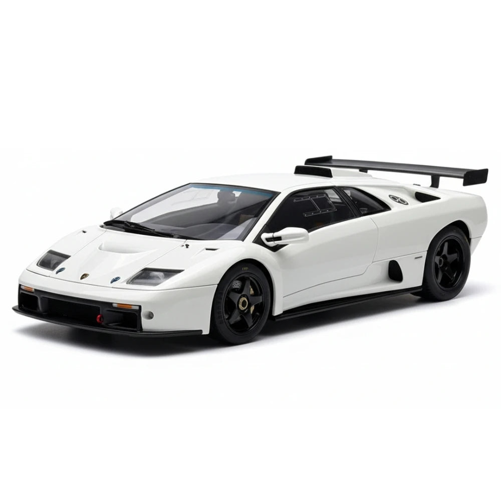 [AutoArt] 1:18 Lamborghini 2000 Diablo GTR White Model Car Die-Cast