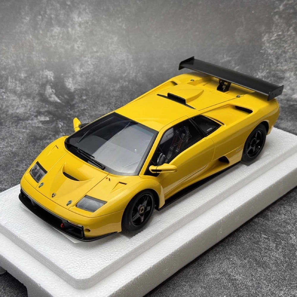 [AutoArt] 1:18 Lamborghini 2000 Diablo GTR giallo modellino di auto Die-Cast