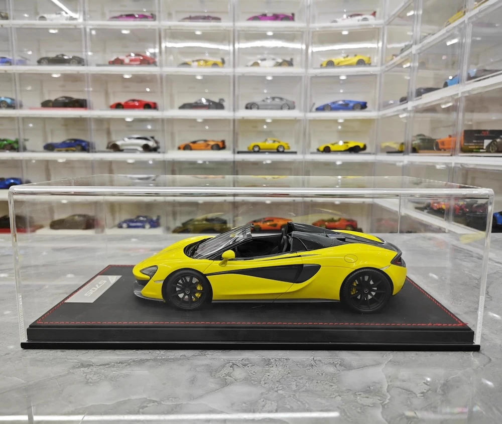 [AutoArt] 1:18 McLaren 2017 570S Spider Yellow Model Car Resin