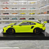 [Davis & Giovanni] 1:18 Porsche 2018 911 GT2 RS Weissach confezione Cyan modellino di auto resina