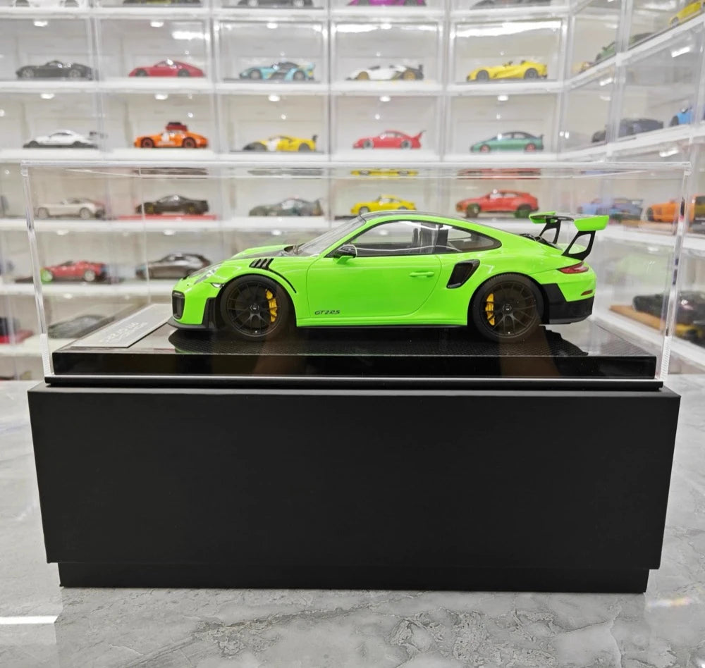 [Davis & Giovanni] 1:18 Porsche 2018 911 GT2 RS Weissach Package Green Model Car Resin