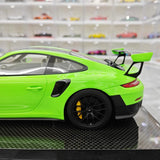 [Davis & Giovanni] 1:18 Porsche 2018 911 GT2 RS Weissach Package Green Model Car Resin