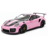[Davis & Giovanni] 1:18 Porsche 2018 911 GT2 RS Weissach Package Pink Model Car Resin