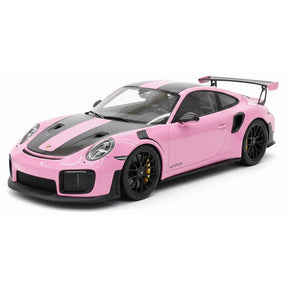 [Davis & Giovanni] 1:18 Porsche 2018 911 GT2 RS Weissach Package Pink Model Car Resin