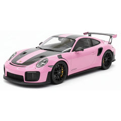 [Davis & Giovanni] 1:18 Porsche 2018 911 GT2 RS Weissach Package Pink Model Car Resin