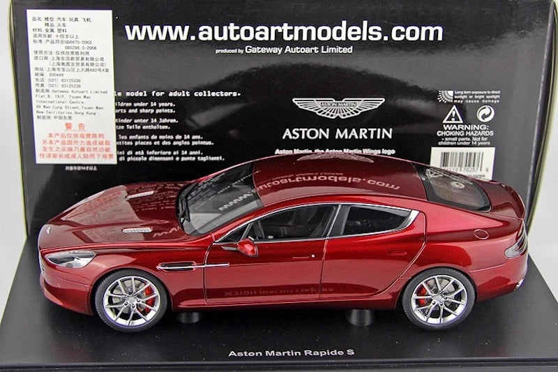 [AutoArt] 1:18 Aston Martin 2015 Rapide S Red Model Car Die-Cast