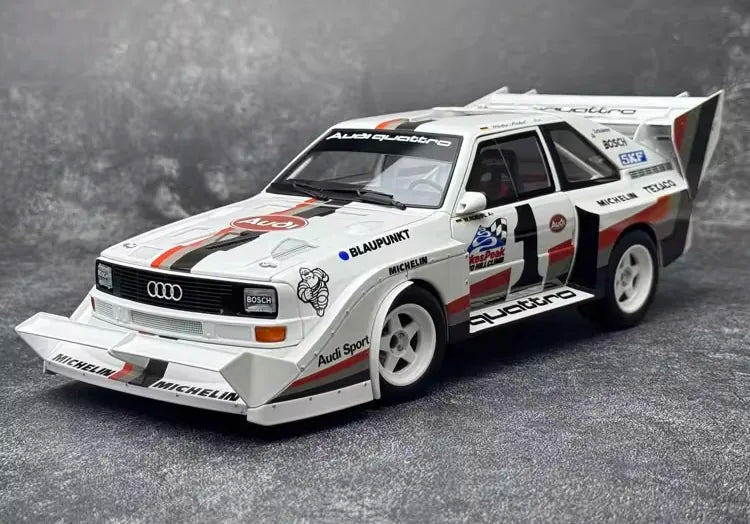 [AutoArt] 1:18 Audi 1987 Quattro S1 Pikes Peak modellino di auto resina