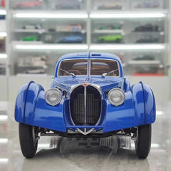 [AutoArt] 1:18 Bugatti 1936 Type 57S Atlantic blu modellino di auto Die-Cast