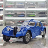 [AutoArt] 1:18 Bugatti 1936 Type 57S Atlantic Blue Model Car Die-Cast