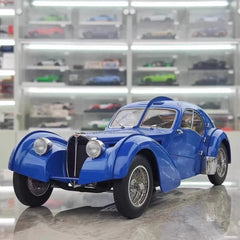 [AutoArt] 1:18 Bugatti 1936 Type 57S Atlantic blu modellino di auto Die-Cast
