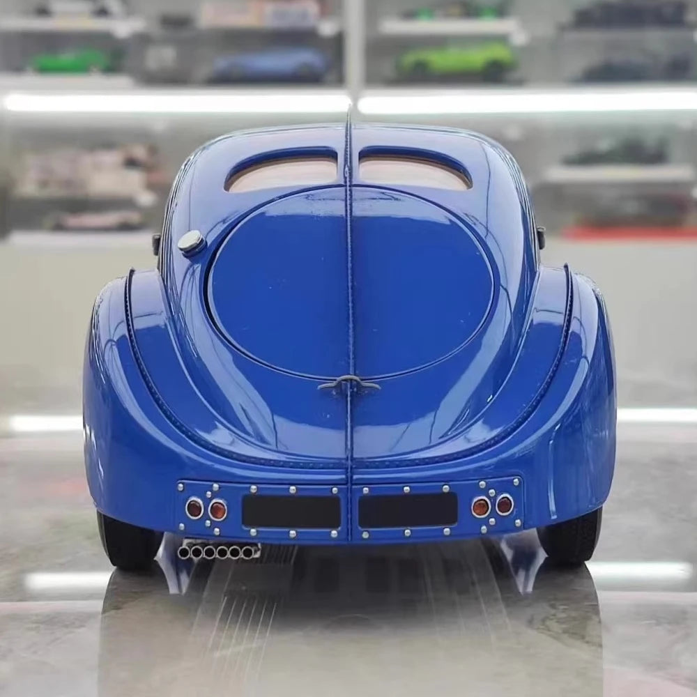 [AutoArt] 1:18 Bugatti 1936 Type 57S Atlantic blu modellino di auto Die-Cast
