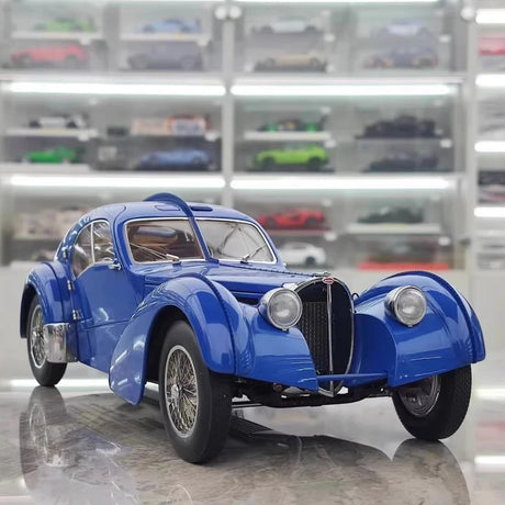 [AutoArt] 1:18 Bugatti 1936 Type 57S Atlantic Blue Model Car Die-Cast