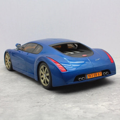 [AutoArt] 1:18 Bugatti 1999 Chiron Concept Blue Model Car Die-Cast