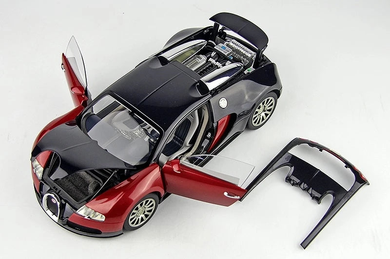 [AutoArt] 1:18 Bugatti 2005 Veyron EB 16.4 Red Model Car Die-Cast