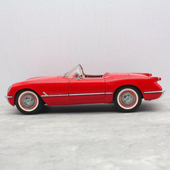 [AutoArt] 1:18 Chevrolet 1954 Corvette C1 Convertible Red Model Car Die-Cast