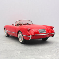 [AutoArt] 1:18 Chevrolet 1954 Corvette C1 Convertible Red Model Car Die-Cast
