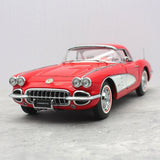 [AutoArt] 1:18 Chevrolet 1959 Corvette C1 Red Model Car Die-Cast